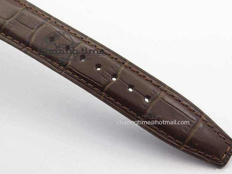 MIROTIME 0416 Portuguese Chrono RG IW371480 ZF 1:1 Best Edition White Dial On Brown Leather Strap A7750 V HighPerformance 7266